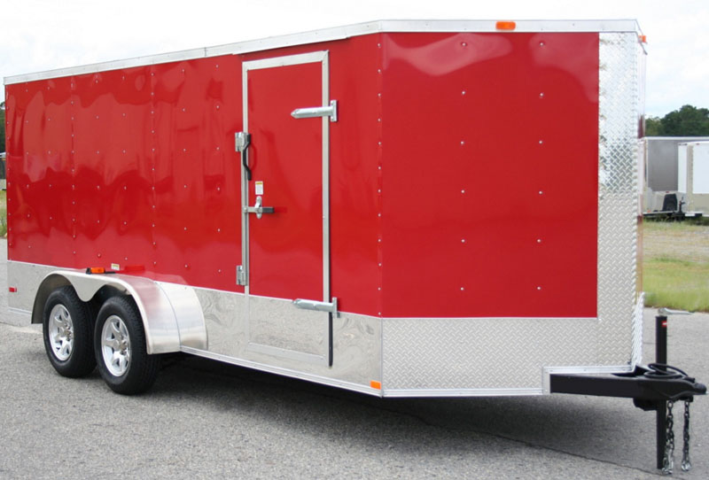 Enclosed trailers